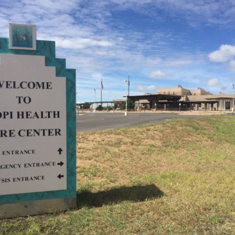 One of our partner hospitals, Hopi Health Care Center in Polacca, AZ.